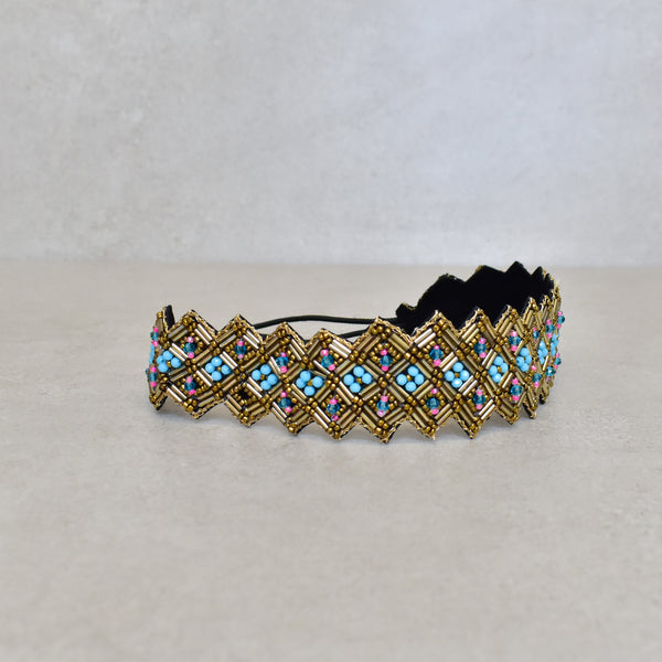 Cintillo elastic Golden Maya