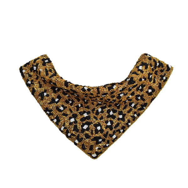 Pañuelo Animal Print beaded